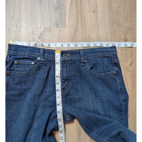 Levi’s Women's 515 Bootcut Jeans Size 10 Mid Rise Metal Studs Blue Dark Wash - Picture 9 of 9